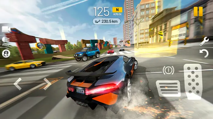 Extreme Car Driving Simulator android App screenshot 5